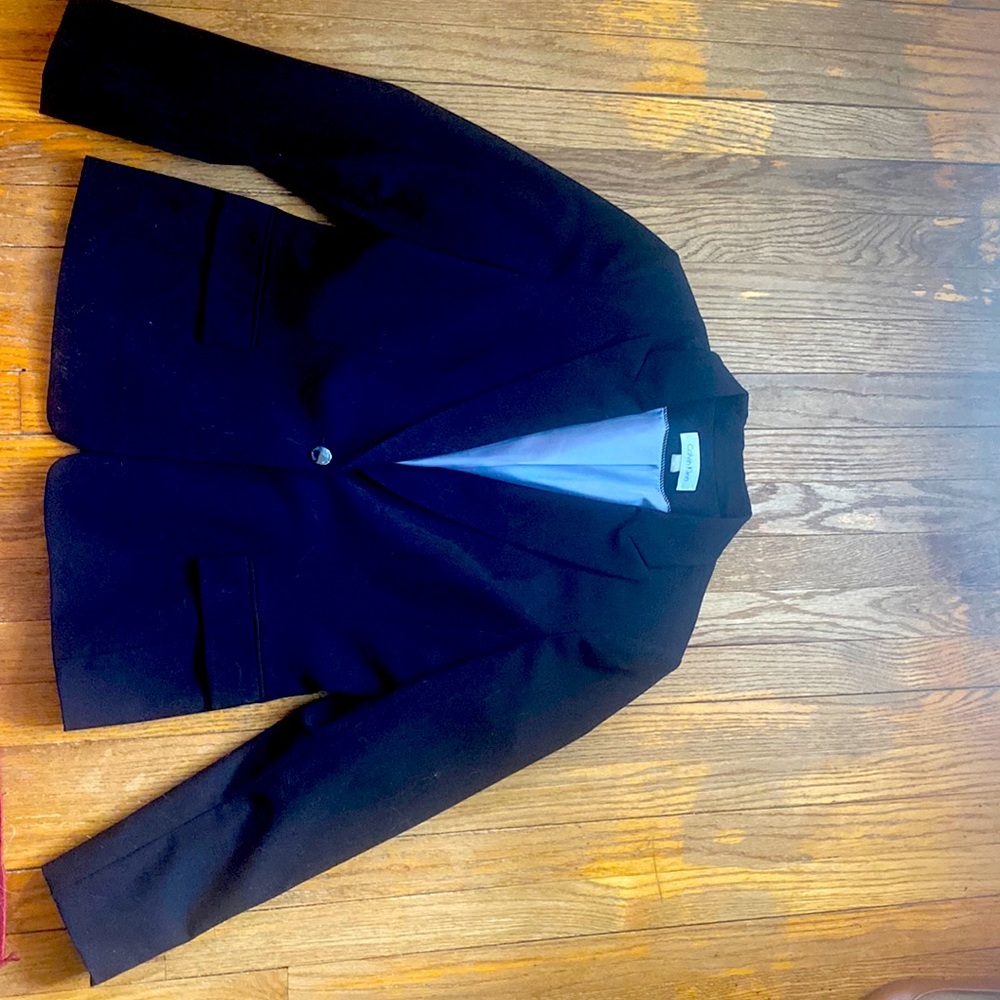 SOLD—Calvin Klein black blazer size 12. Great condition, nearly new. Worn once!
